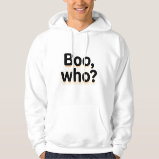 Moletom Boo-Who? Lindos Designs de Tipografia de Halloween