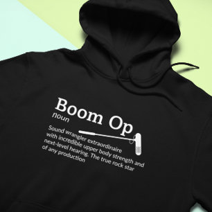 Moletom Boom Op Definition Dark Mode - Tripulação de filme