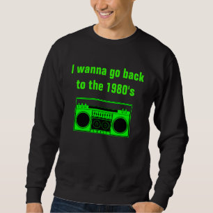 Moletom boombox dos anos 80 - CAMISOLA - M