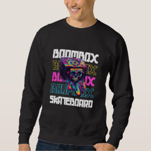 Moletom Boombox Music Trippy Skateboard Fúcil Adolescentes