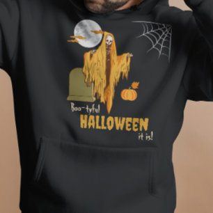 Moletom Booty Personalizado Arrumando Halloween de Humor A