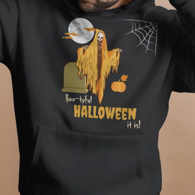 Moletom Booty Personalizado Arrumando Halloween de Humor A (Criador carregado)