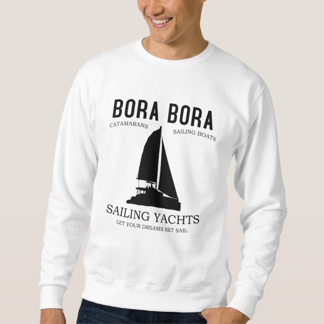 Moletom Bora Bora Sailing Yachts Catamaran (Frente)