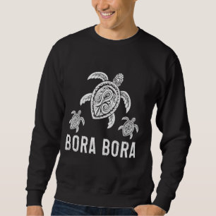 Moletom Bora Bora Sea Turtle Tahiti França Polinésia Praia