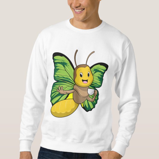 Moletom Borboleta com Taça de Café (Frente)