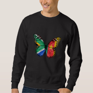 Moletom Borboleta da Bandeira Camaronesa Sul-Africana