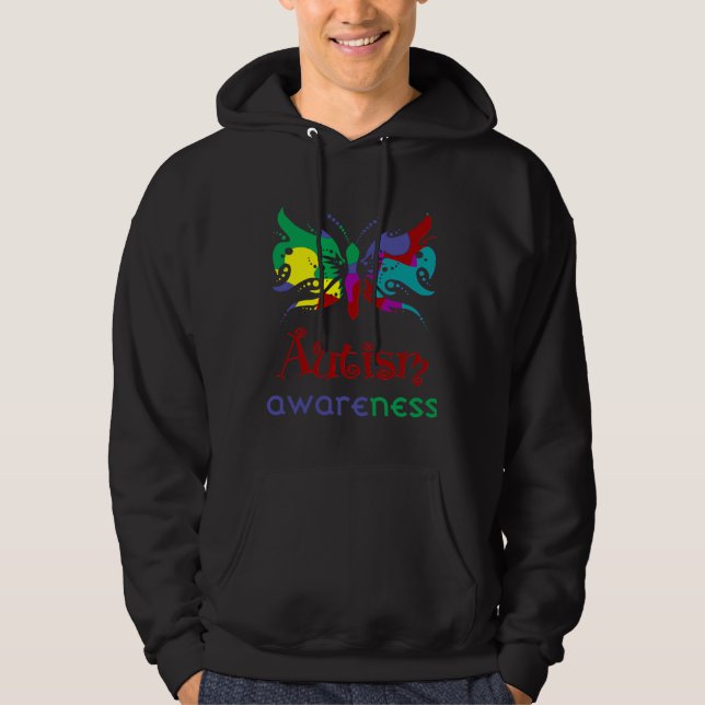 Moletom Borboleta de Sensibilização Autismo (Frente)