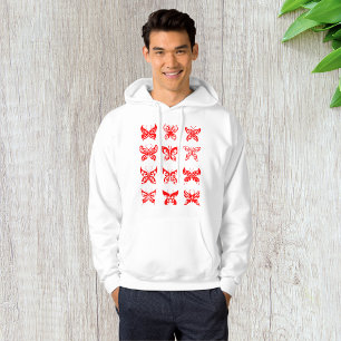 Moletom Borboleta Tribal Vermelha Ornamental