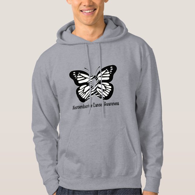 Moletom Borboleta Zebra, Cancer neuroendócrino, da esperan (Frente)