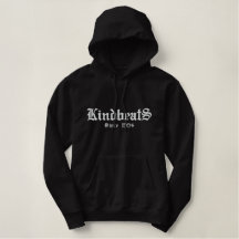 O tipo bate desde 1994 o Hoodie bordado
