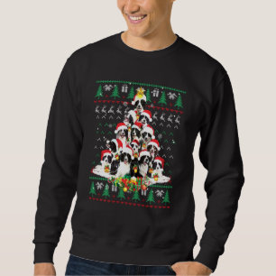 Moletom Border Collie Christmas Dog Lover Ugly Sweater Xma