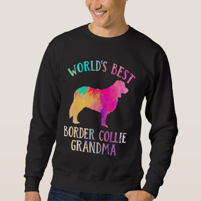 Moletom Border Collie Dog  Worldu2019s Best Border Collie  (Frente)