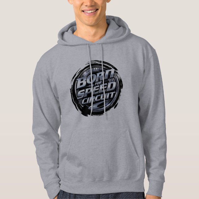 Moletom Born for Speed Circuit Architecture Hoodie – Racin (Frente)