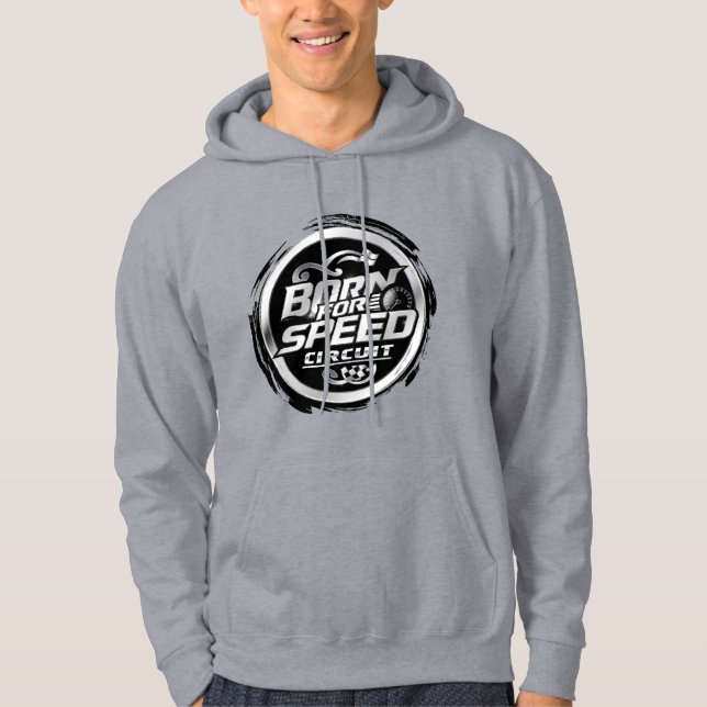 Moletom  Born for Speed Circuit Performance Hoodie – Track (Frente)