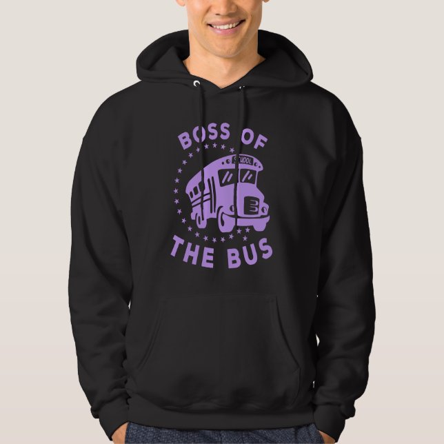 Moletom Boss of the Bus School Bus Driver (Frente)