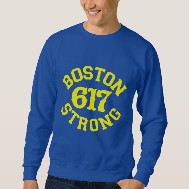Moletom Boston 617 Strong Classic (Frente)