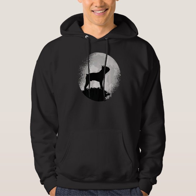 Moletom Boston Terrier Dog Retro 1 (Frente)