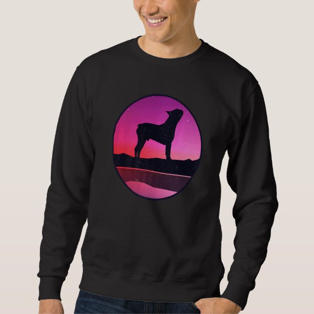 Moletom Boston Terrier Dog Retro 9 (Frente)