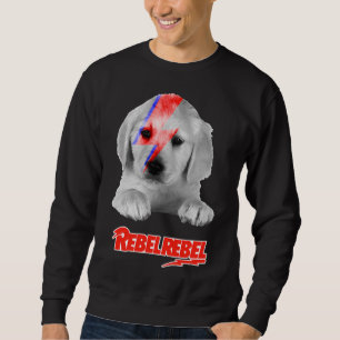 Moletom Bowie Ziggy Labrador Retriever Animal Rebel