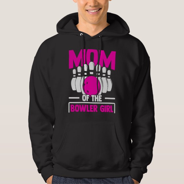 Moletom Bowling Mom Pin Bowler Strike Bowling Team Bowling (Frente)