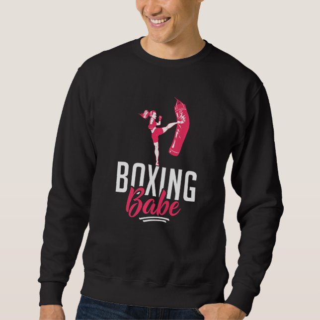 Moletom Boxer Babe Sport Fighting Boxer (Frente)