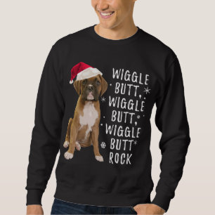 Moletom Boxer Dog Christmas - Wiggle Bumbum Rock