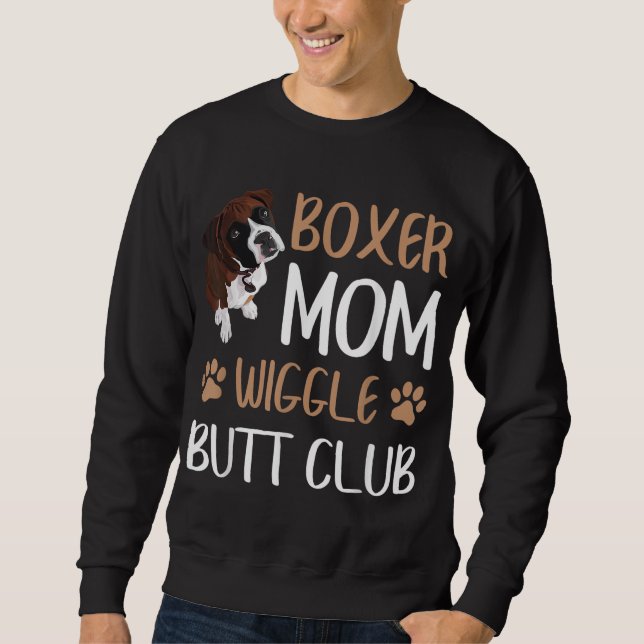 Moletom Boxer Mãe Wiggle Bumbum Club Lover (Frente)