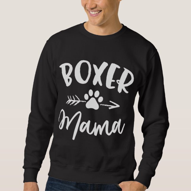 Moletom Boxer Mama Boxer Proprietário do Pão Presente Cach (Frente)