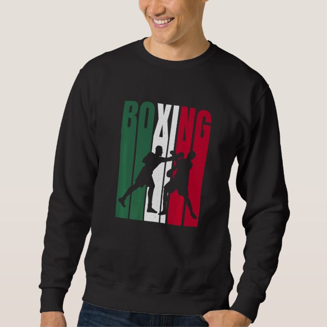 Moletom Boxer mexicano Flag Boxing (Frente)