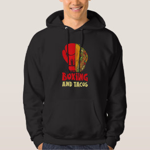 Moletom Boxing E Tacos Jab Cross Hook Boxing Luvas Boxe