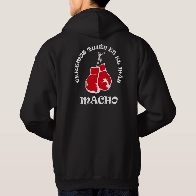 Moletom Boxing Hoodie (Macho) / ボクシング (マッチョ) (Verso)