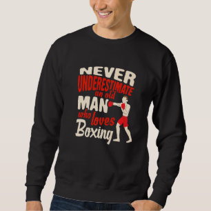 Moletom Boxing Sport Old Man Que Adora Boxing