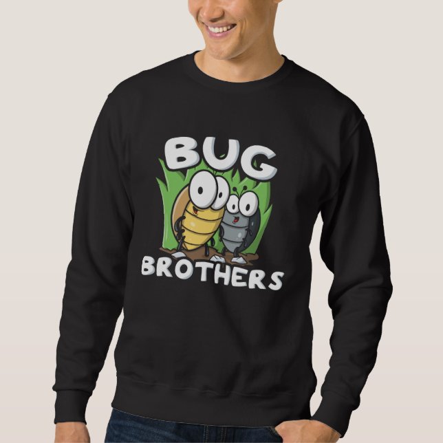 Moletom Boys Bug Brother Matching Family   Bug Hunter (Frente)