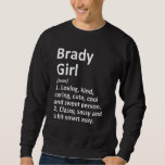 Moletom Brady Girl Tx Texas Funny City Raízes<br><div class="desc">Brady Girl Tx Texas Funny City Roots.</div>