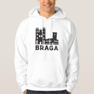 Moletom Braga Portugal Cidade Skyline Cityscape Idea