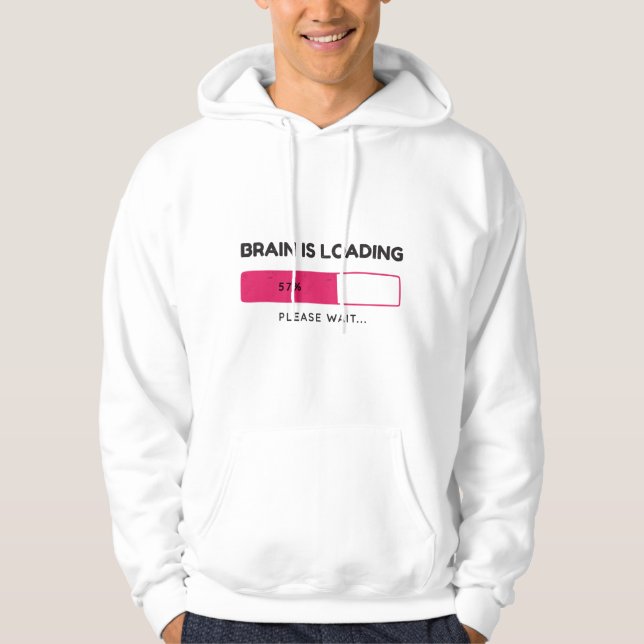 Moletom Brain is loading, please wait (Frente)