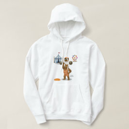 Moletom Brandon, urso forte do circo