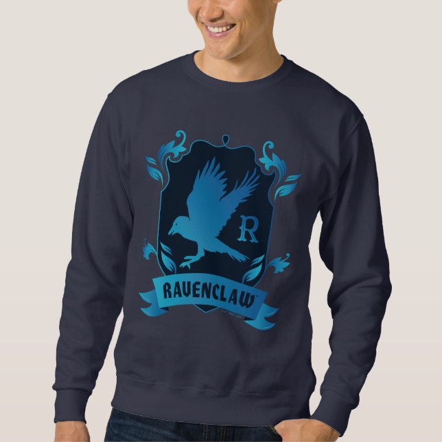 Moletom Brasão da Casa RAVENCLAW™ Ornado (Frente)