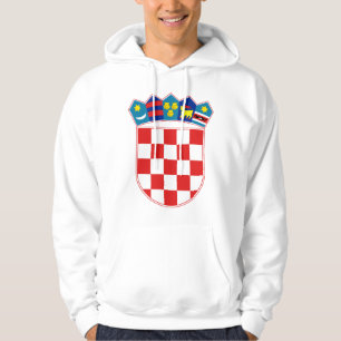 Moletom Brasão hora Hrvatska de Croatia