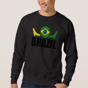 Moletom Brasil Brasileiro Bandeira do Brasil Animal Nacion