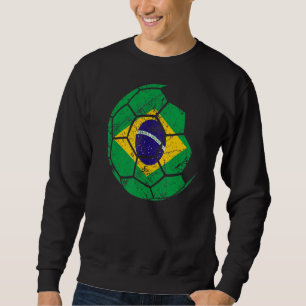Moletom Brasil: Equipe Nacional De Futebol Apoia Bandeira