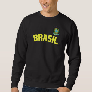 Moletom Brasil Orgulho Brasil Bandeira Internacional C