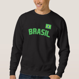 Moletom Brasil Orgulho Brasil Bandeira Internacional C
