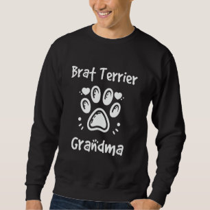 Moletom Brat Terrier Grandma Boston Terrier Rat Terrier Mi