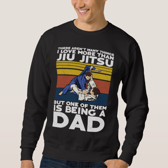 Moletom Brazilian Jiu Jitsu Dad BJJ Mixed Martial Jiu Jits (Frente)