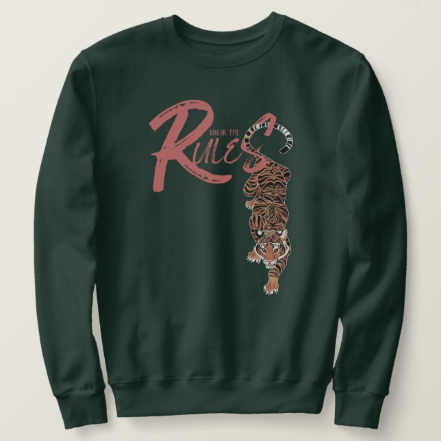 Moletom Break The Rules (Frente do Design)