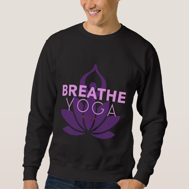 Moletom Breathe Live Yoga (Frente)