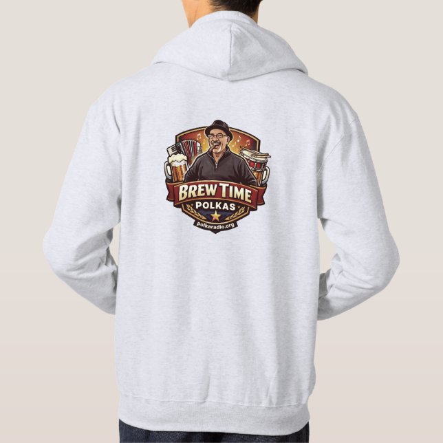 Moletom Brew Time Polkas Hoodie (Verso)