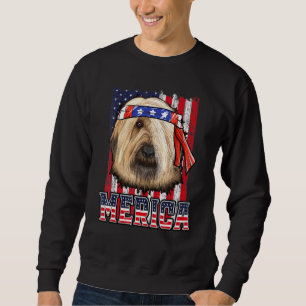 Moletom Briard Merica 4 De Julho Bandeira Patriótica
