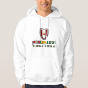 Moletom Brigada Médica 44 Vietnã Hoodie Veterana